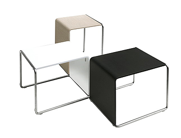 Table-stool UENO by lapalma