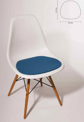 Stuhlkissen für Eames DSW Chair