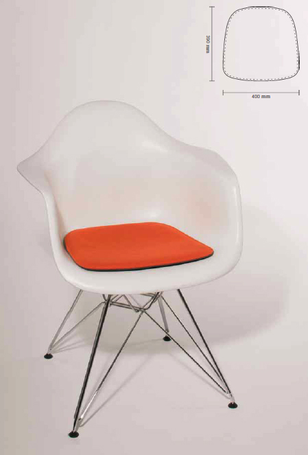 Seat cushion for Eames DAR Chair