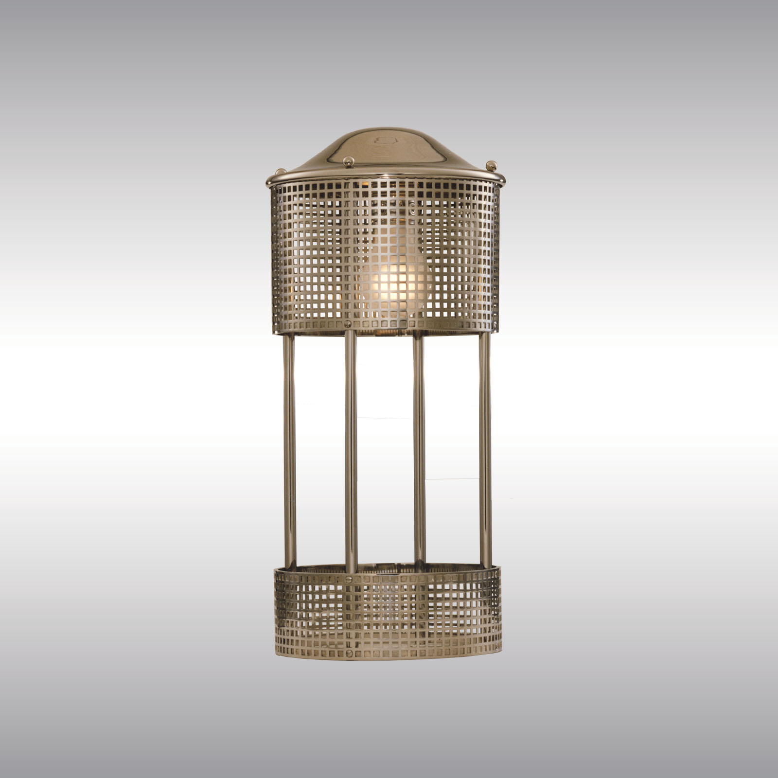 Josef Hoffmann Table lamp Gitterwerk JH8 Wiener Werkstätte