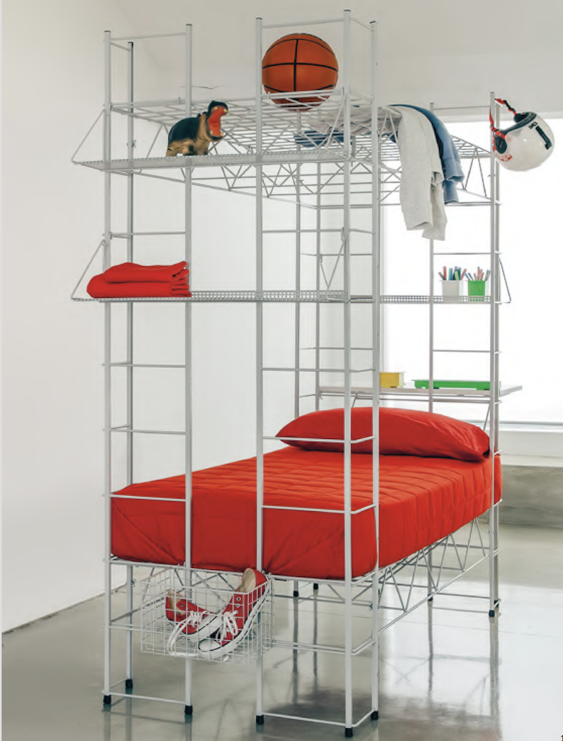 Bett ABITACOLO von Rexite