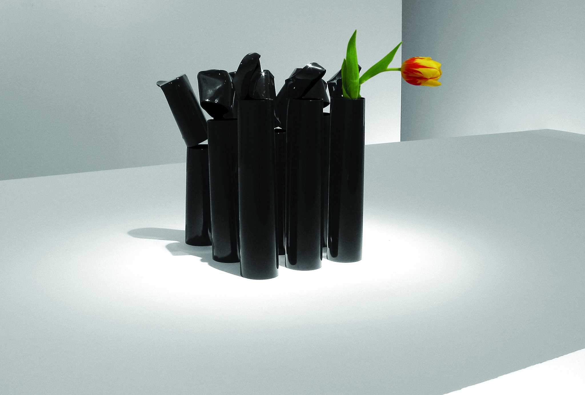 Ron Gilad - Vase RAN OVER BY CAR