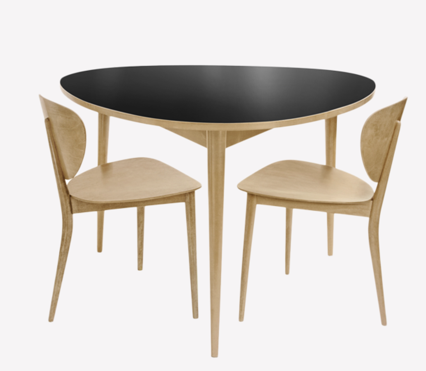 Max Bill dining table high by wb form