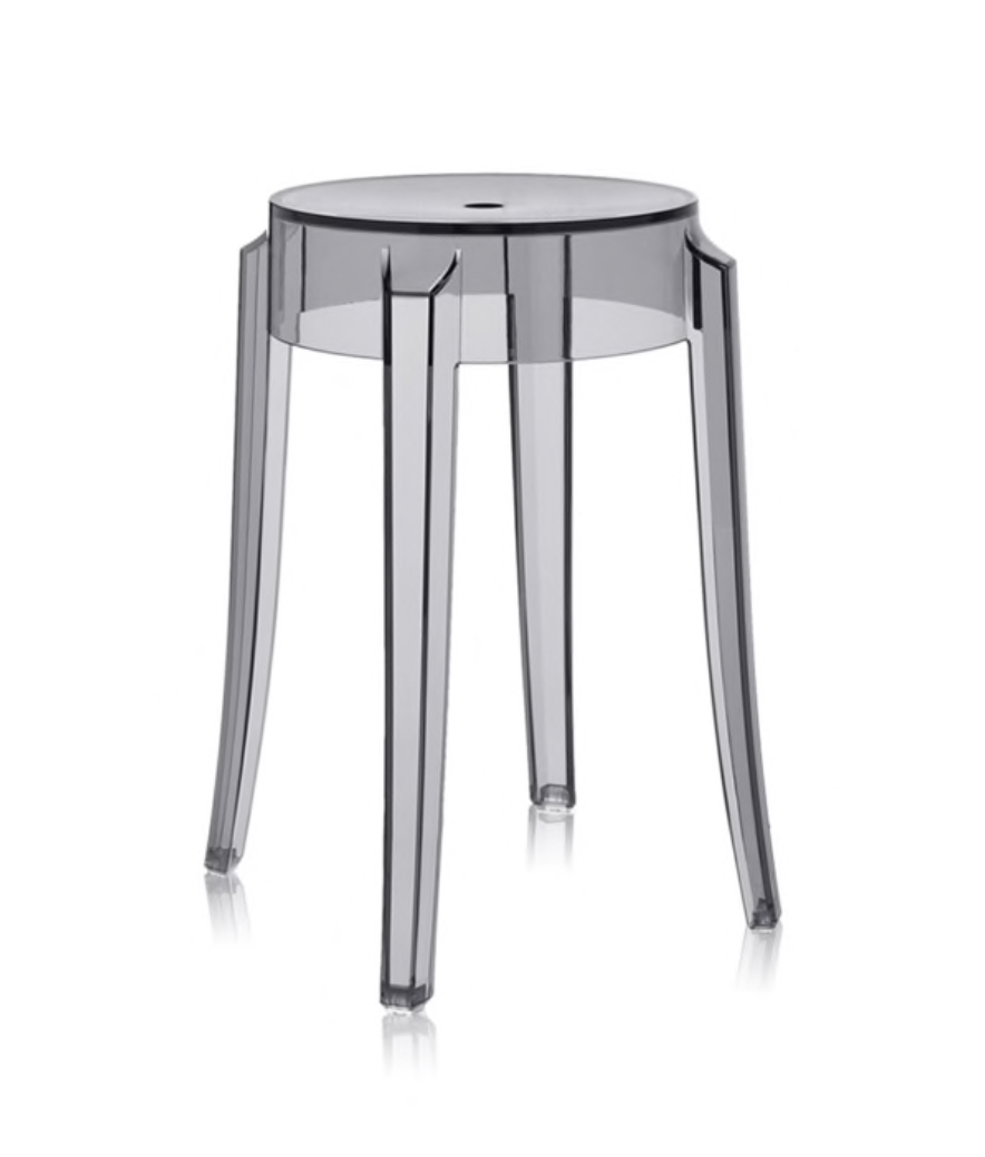 Kartell Stool CHARLES GHOST