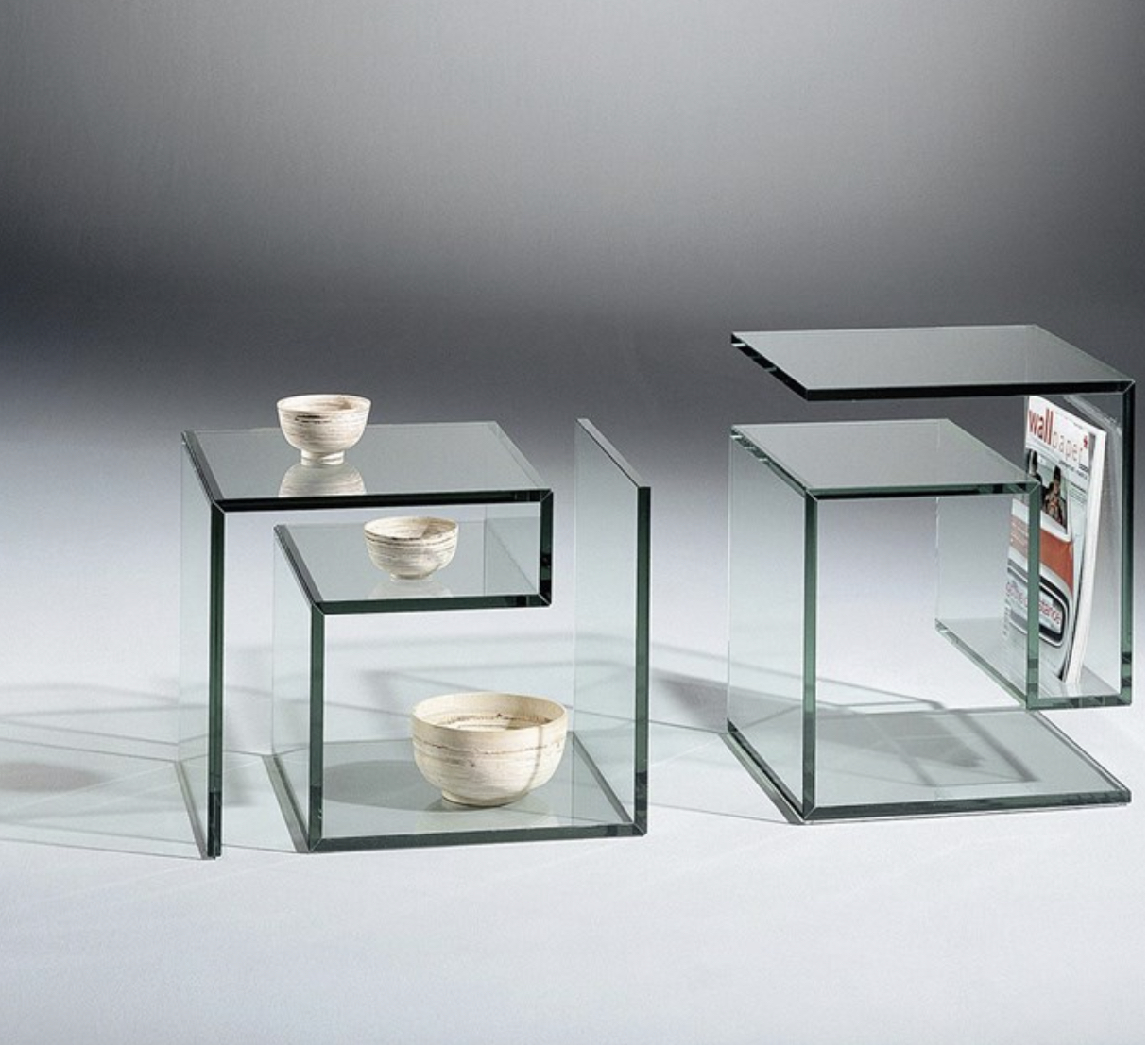 Side table JANUS 1 by Dreieck Design