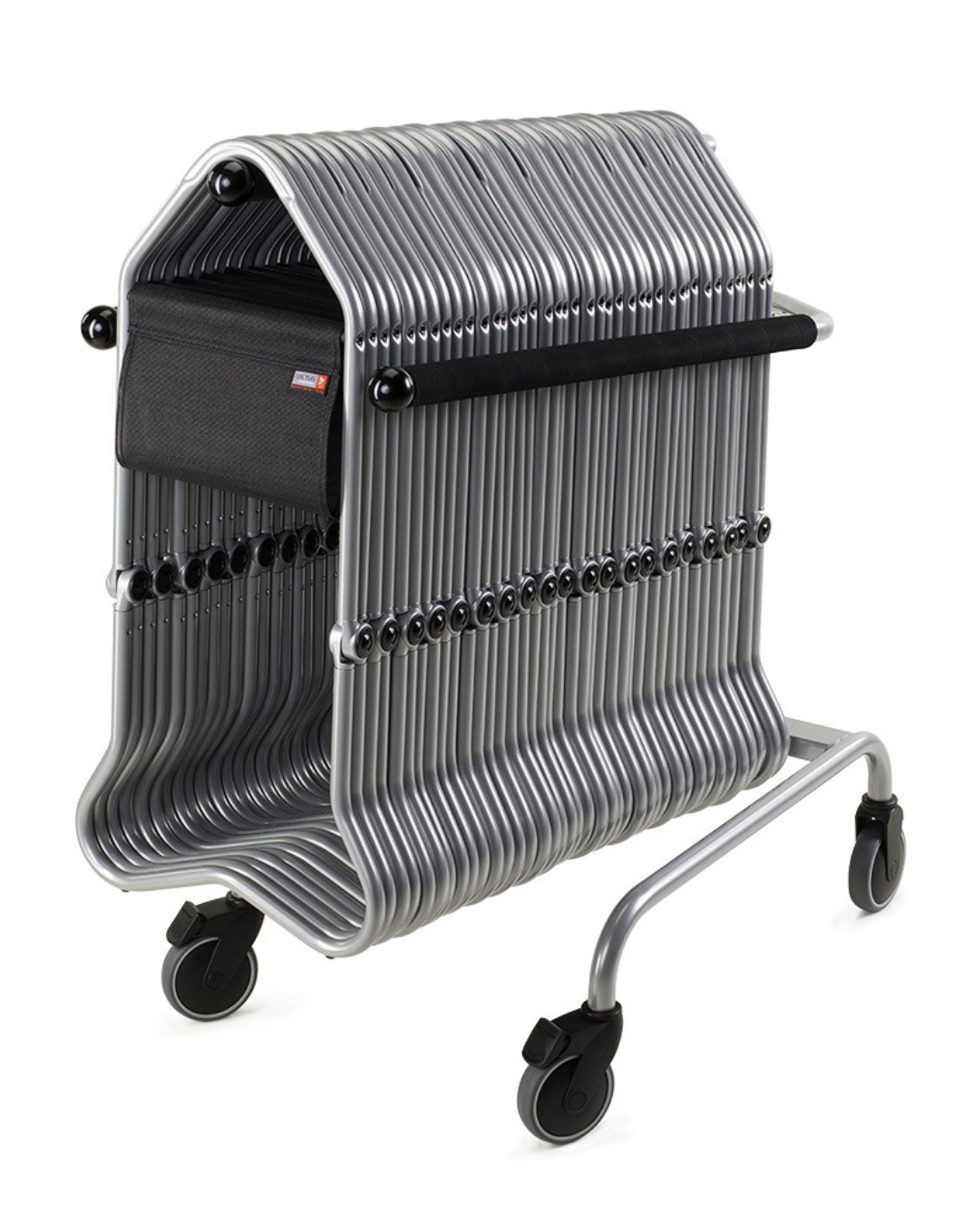 Folding Stool NEW YORK with trolley by Lectus