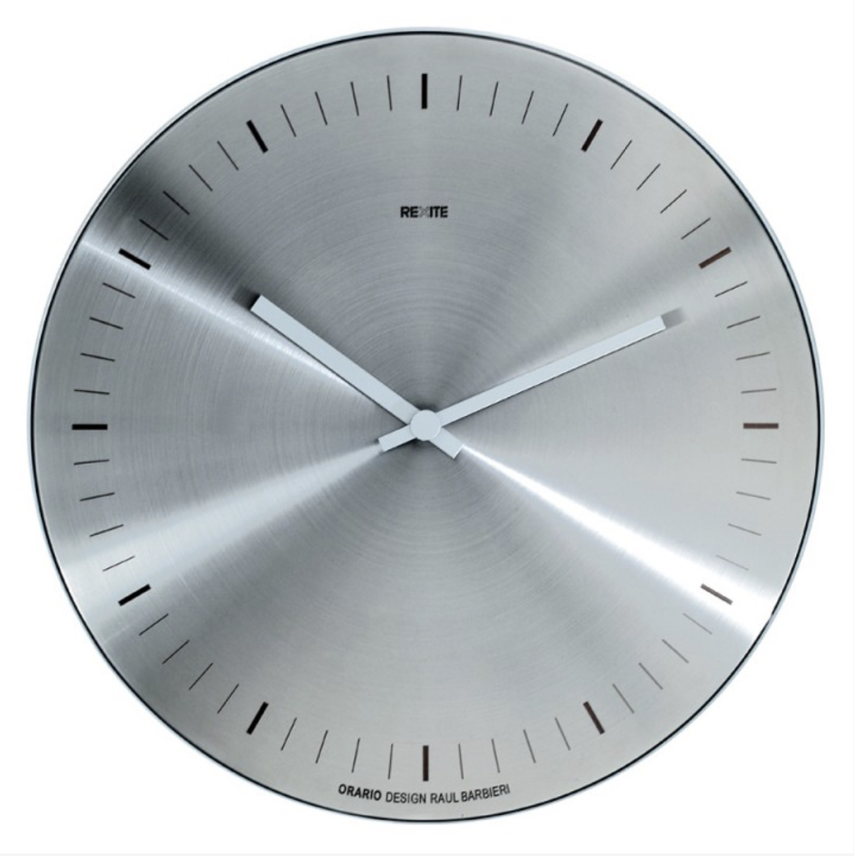 Wall Clock ORARIO Inox by Rexite