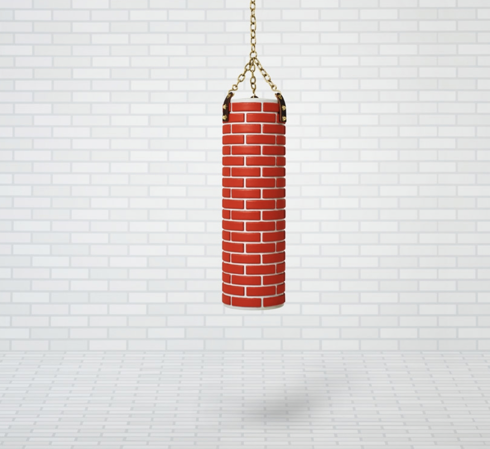 Punching Bag PUNCH A WALL by Gufram