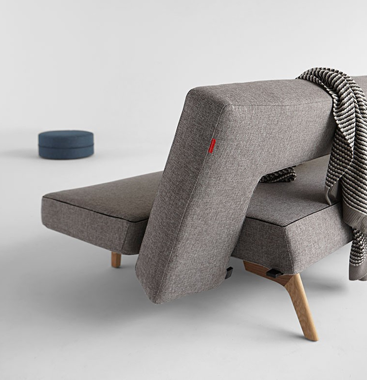 Innovation Klappsofa PUZZLE WOOD von Weiss im Designlager Dülmen