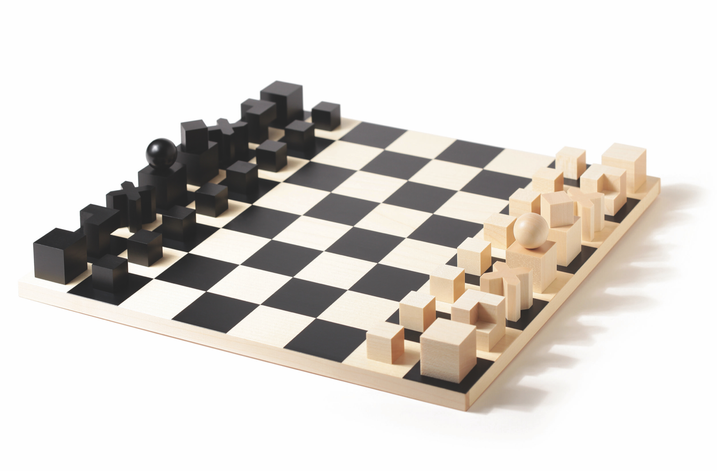 Bauhaus chess by Naef