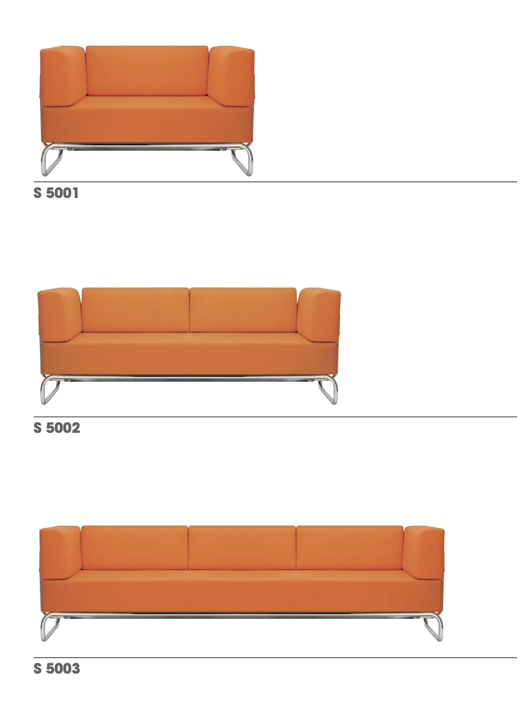 Thonet Sofa S 5002 / C001 von Irvine im Designlager Dülmen