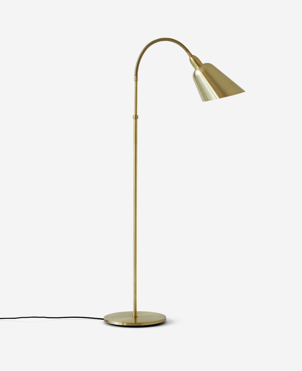 Arne Jacobsen Floor lamp AJ7 BELLEVUE Brass