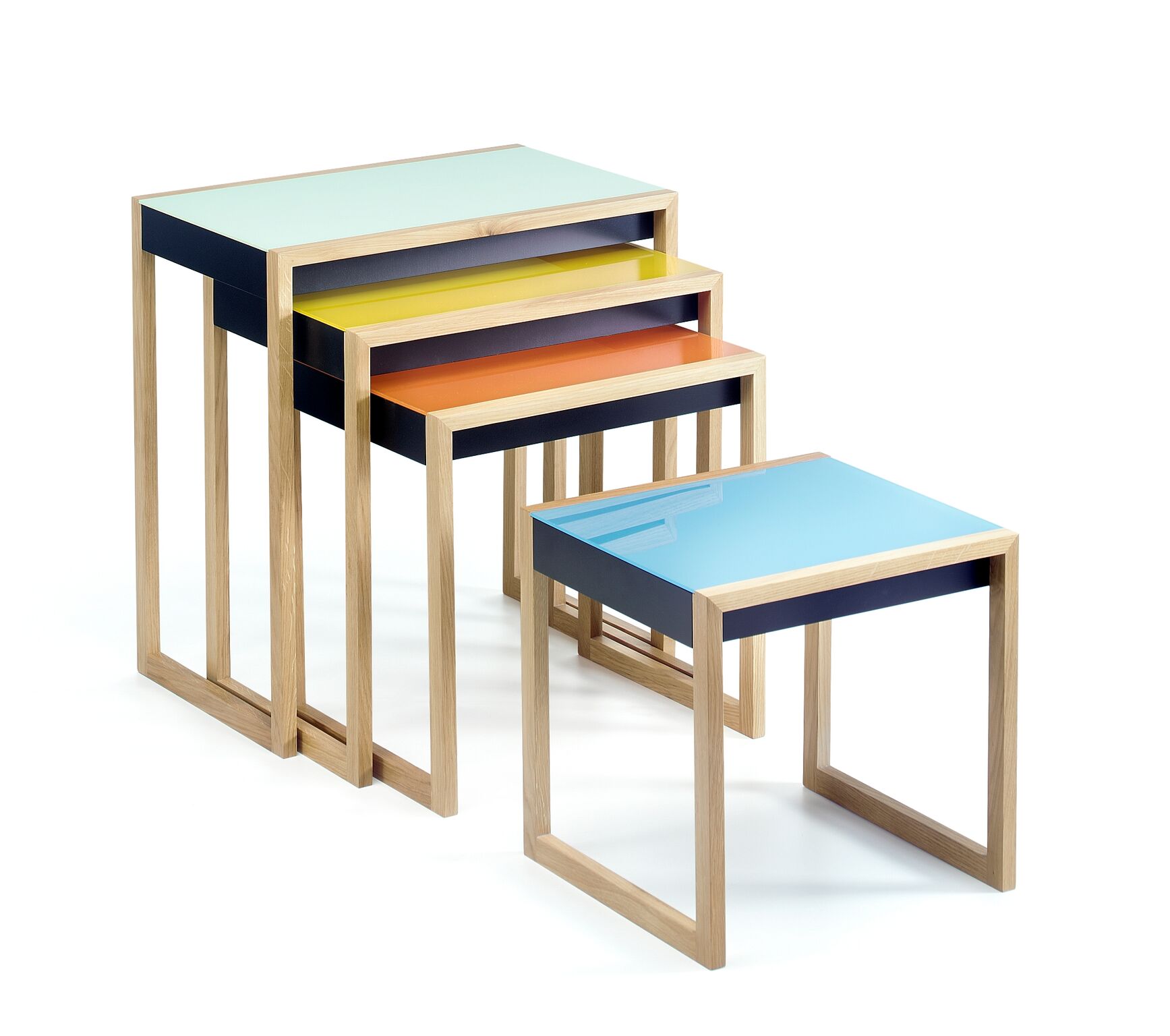 NESTING TABLE by Josef Albers