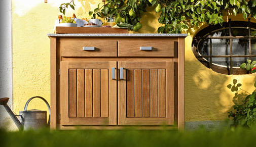 Weishäupl Sideboard DECK mit Granitplatte von Werkdesign im Designlager