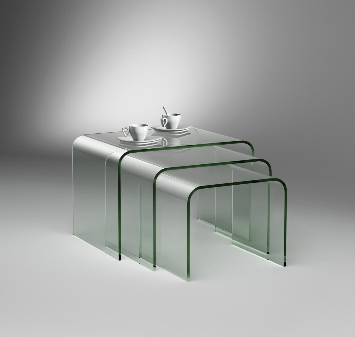 Set of three tables ST 05 by Dreieck Design
