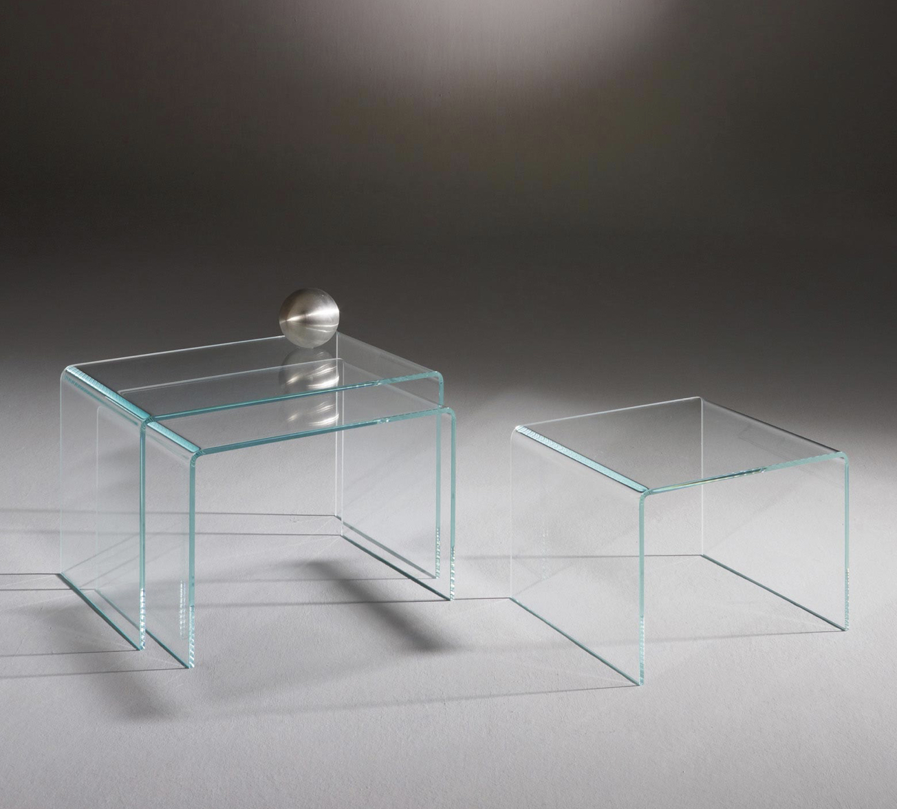Set of three tables ST 06 by Dreieck Design